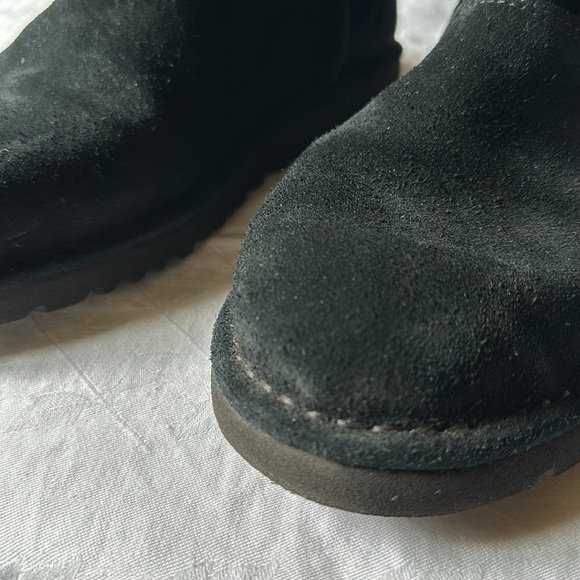 Ugg Boots Unlined Lace Up 8 / 8 1/2 Black pre owned - Picture 7 of 14